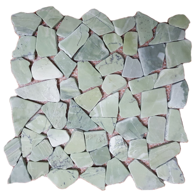 YAS016 green marble crisps mosaic.jpg